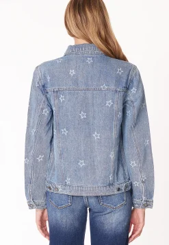 Maurices Jackets-KanCan™ Star Denim Trucker Jacket