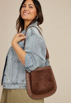 Maurices Bags-Leopard Crossbody Bags