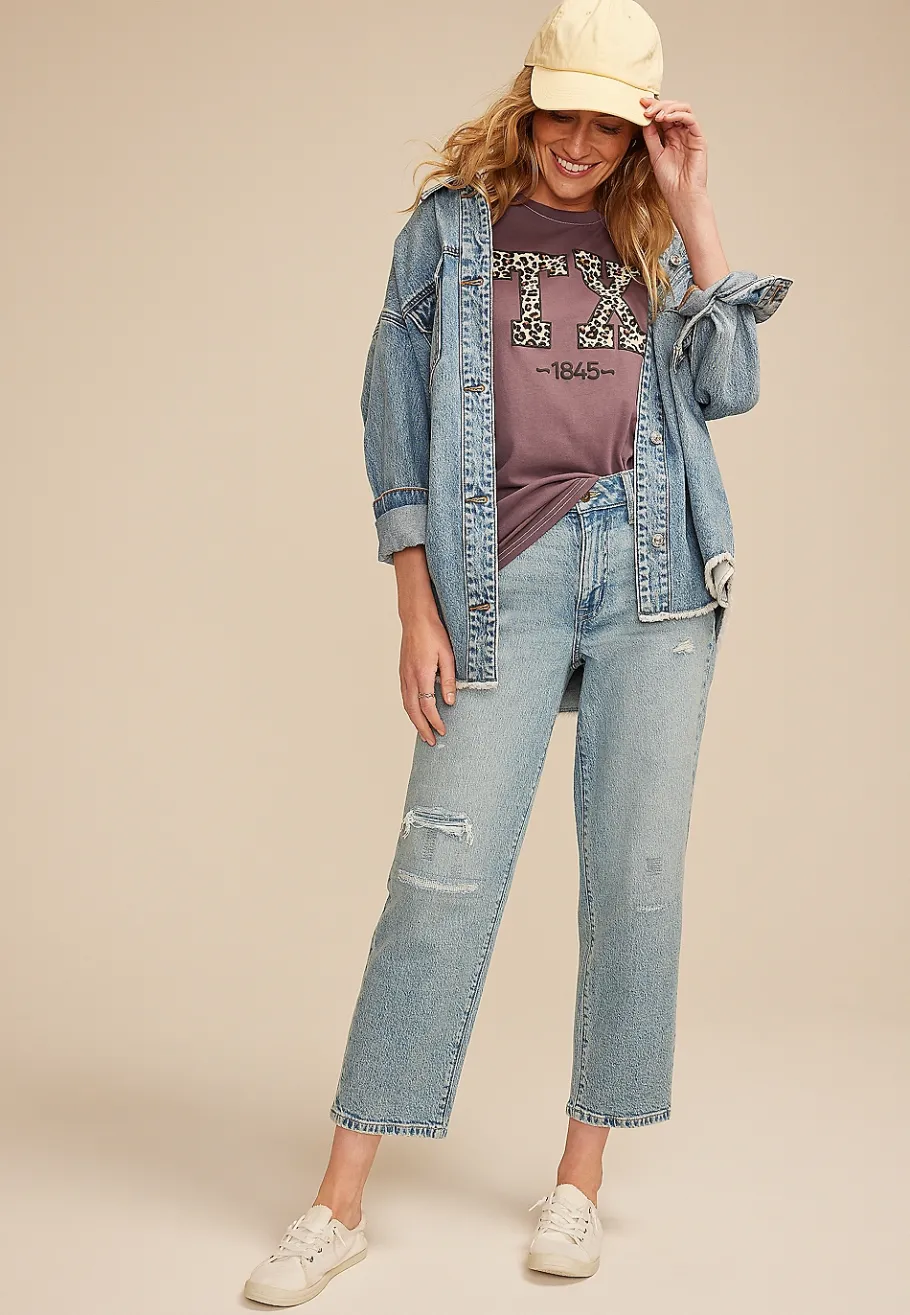 Maurices Tees|Graphics-Leopard State Relaxed Fit Graphic Tee