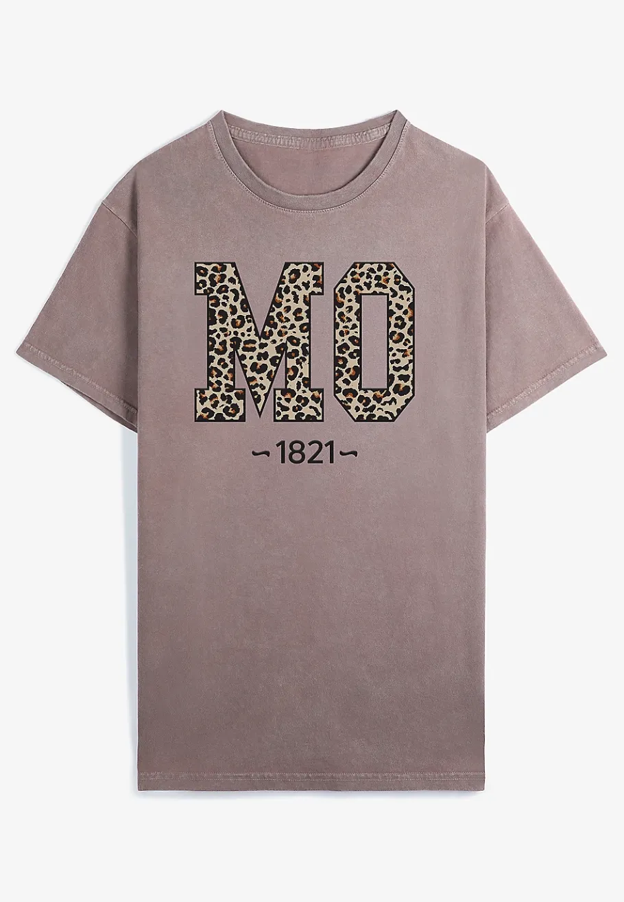 Maurices Tees|Graphics-Leopard State Relaxed Fit Graphic Tee