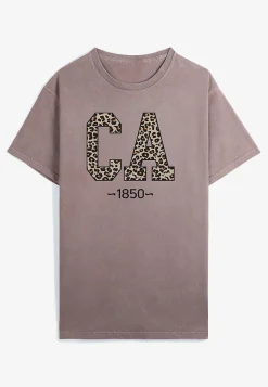 Maurices Tees|Graphics-Leopard State Relaxed Fit Graphic Tee