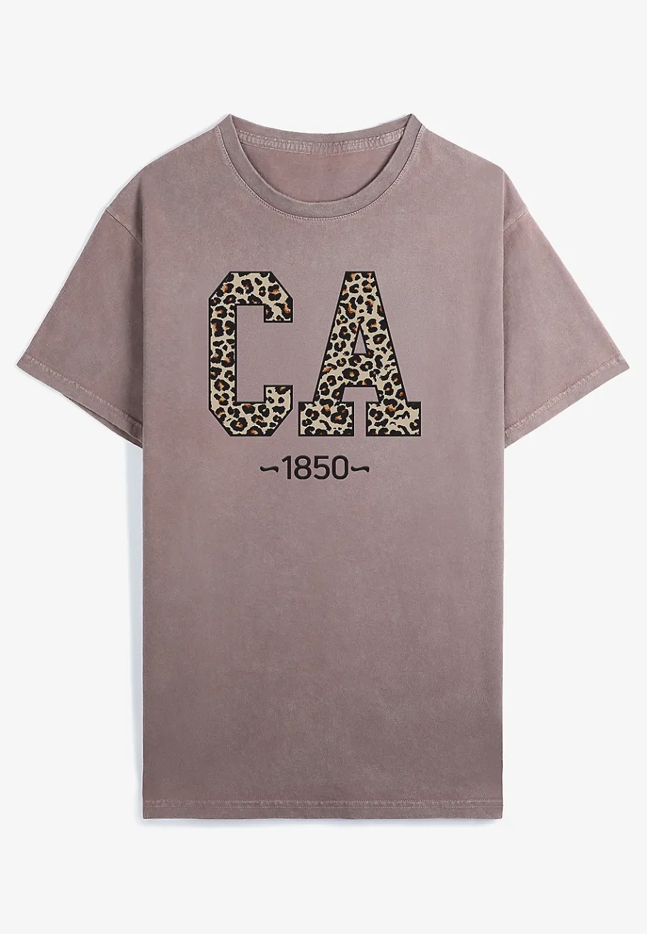 Maurices Tees|Graphics-Leopard State Relaxed Fit Graphic Tee
