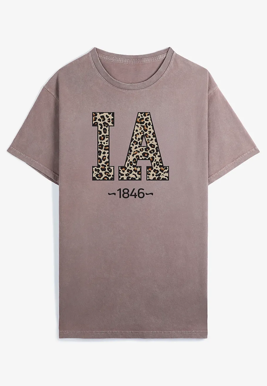Maurices Tees|Graphics-Leopard State Relaxed Fit Graphic Tee