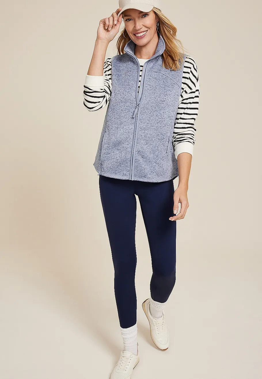 Maurices Jackets-Lightweight Full Zip Fleece Vest