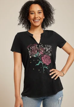 Maurices Tees|Graphics-Lost In The Music Classic Fit Graphic Tee