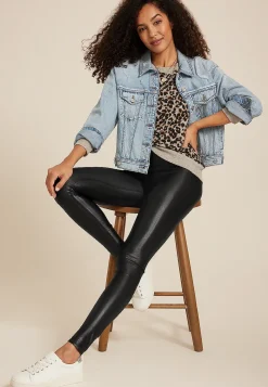 Maurices Leggings-Luxe Liquid Shine High Rise Legging