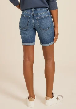 Maurices Shorts|Jean Shorts-m jeans by ™ Classic Mid Rise 8in Bermuda Short