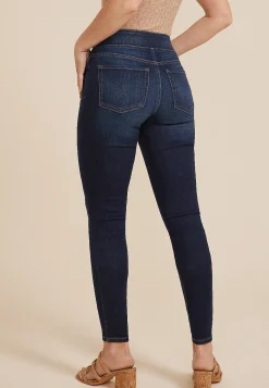 Maurices Jeggings & Skinny Jeans|Repreve® Jeans-m jeans by ™ Cool Comfort Crossover High Rise Pull On Super Skinny Jean