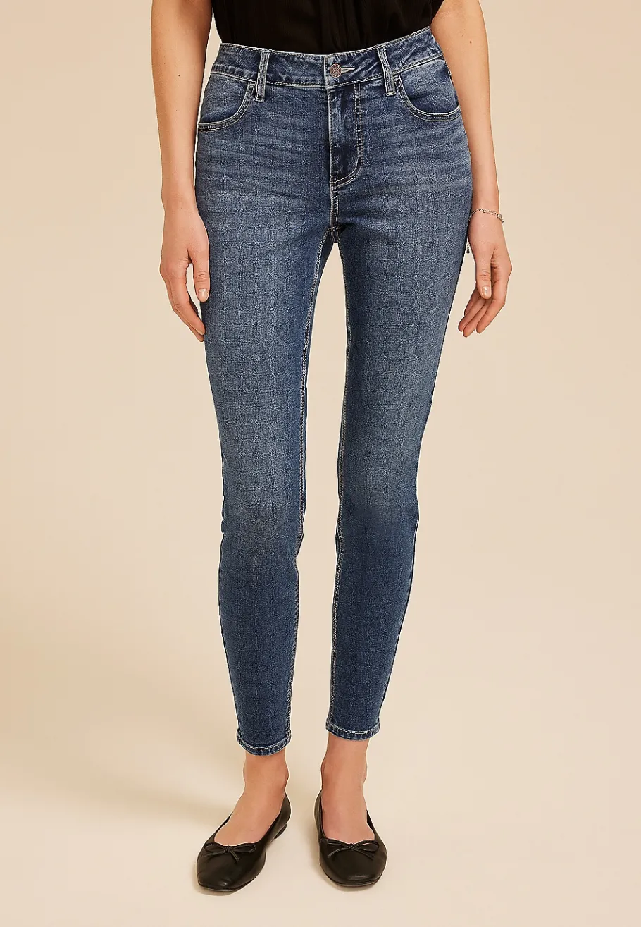 Maurices Jeggings & Skinny Jeans|Jeggings & Skinny Jeans-m jeans by ™ Dark Mid Rise Jegging