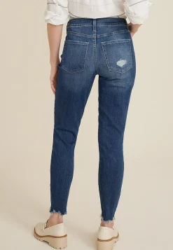 Maurices Jeggings & Skinny Jeans|Ankle Jeans-m jeans by ™ High Rise Button Fly Super Skinny Ankle Jean