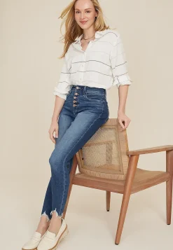 Maurices Jeggings & Skinny Jeans|Ankle Jeans-m jeans by ™ High Rise Button Fly Super Skinny Ankle Jean