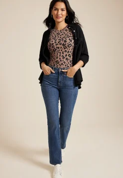 Maurices Straight Jeans|Straight Jeans-m jeans by ™ High Rise Sculpt Straight Jean