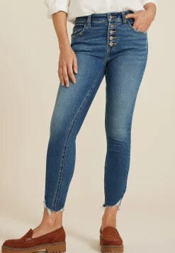 Maurices Jeggings & Skinny Jeans|Ankle Jeans-m jeans by ™ High Rise Button Fly Ankle Jegging