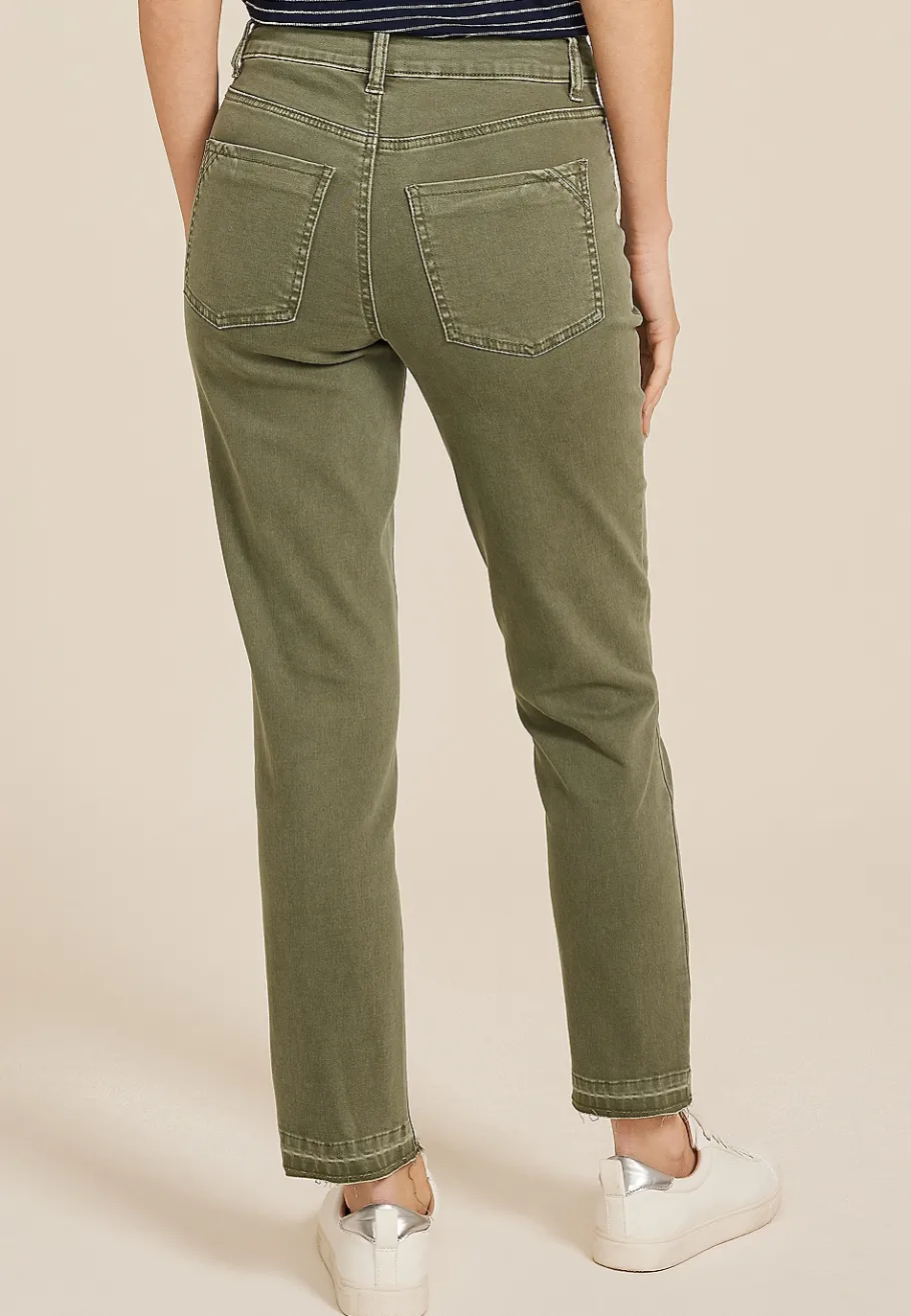 Maurices Straight Jeans|Ankle Jeans-m jeans by ™ Slim Straight Ankle High Rise Jean
