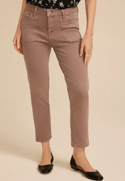 Maurices Straight Jeans|Straight Jeans-m jeans by ™ Slim Straight Ankle High Rise Jean