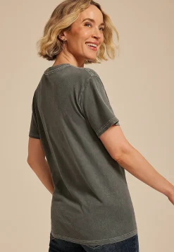 Maurices Tees|Graphics-Mama Floral Embroidered Relaxed Fit Graphic Tee