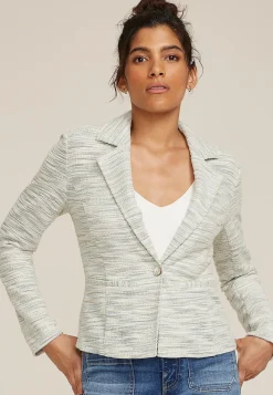 Maurices Blazers-Marled Textured Blazer