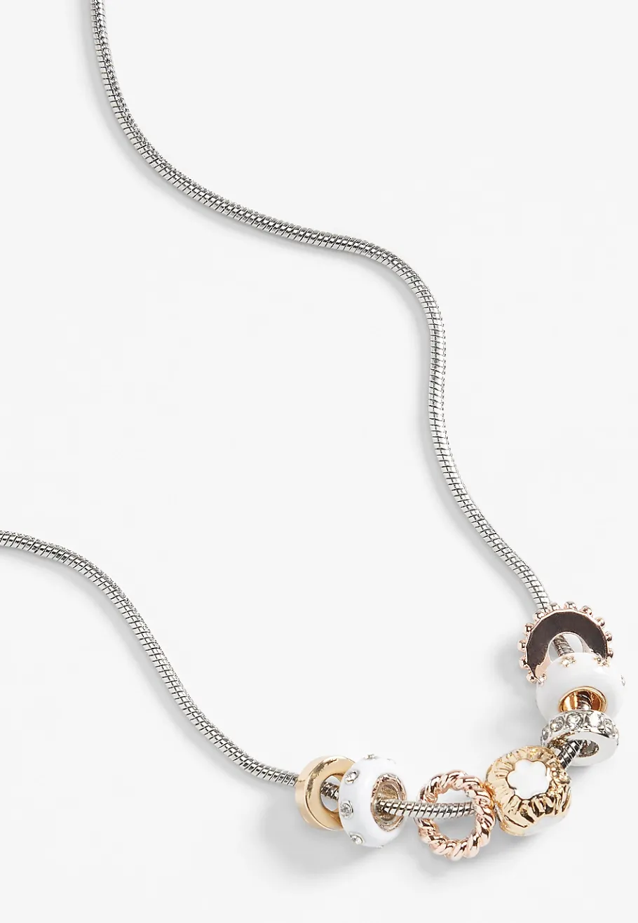 Maurices Necklaces|Matching Sets-Multi Charm Slider Necklace