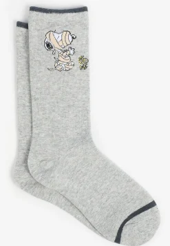 Maurices Socks & Tights-Mummy Snoopy And Woodstock Crew Socks