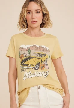 Maurices Tees|Graphics-Mustang Classic Fit Graphic Tee