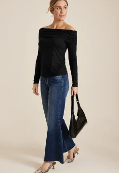 Maurices Shirts & Blouses-Off The Shoulder Top