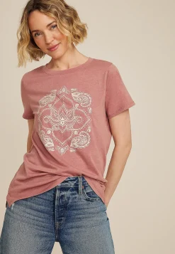 Maurices Tees|Graphics-Paisley Classic Fit Graphic Tee