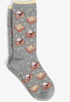 Maurices Socks & Tights-Pancakes And Waffles Crew Socks