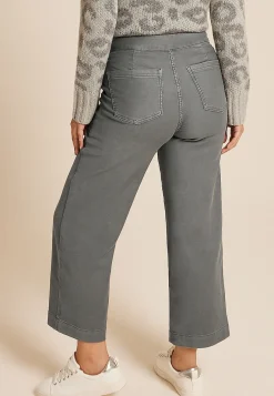 Maurices Pants-Patch Pocket High Rise Wide Leg Pant