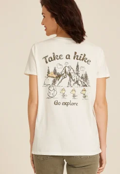 Maurices Tees|Graphics-Peanuts Take A Hike Classic Fit Graphic Tee