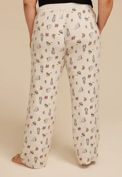 Maurices Plus Pajamas-Plus Size Halloween Dogs Wide Leg Pajama Pants