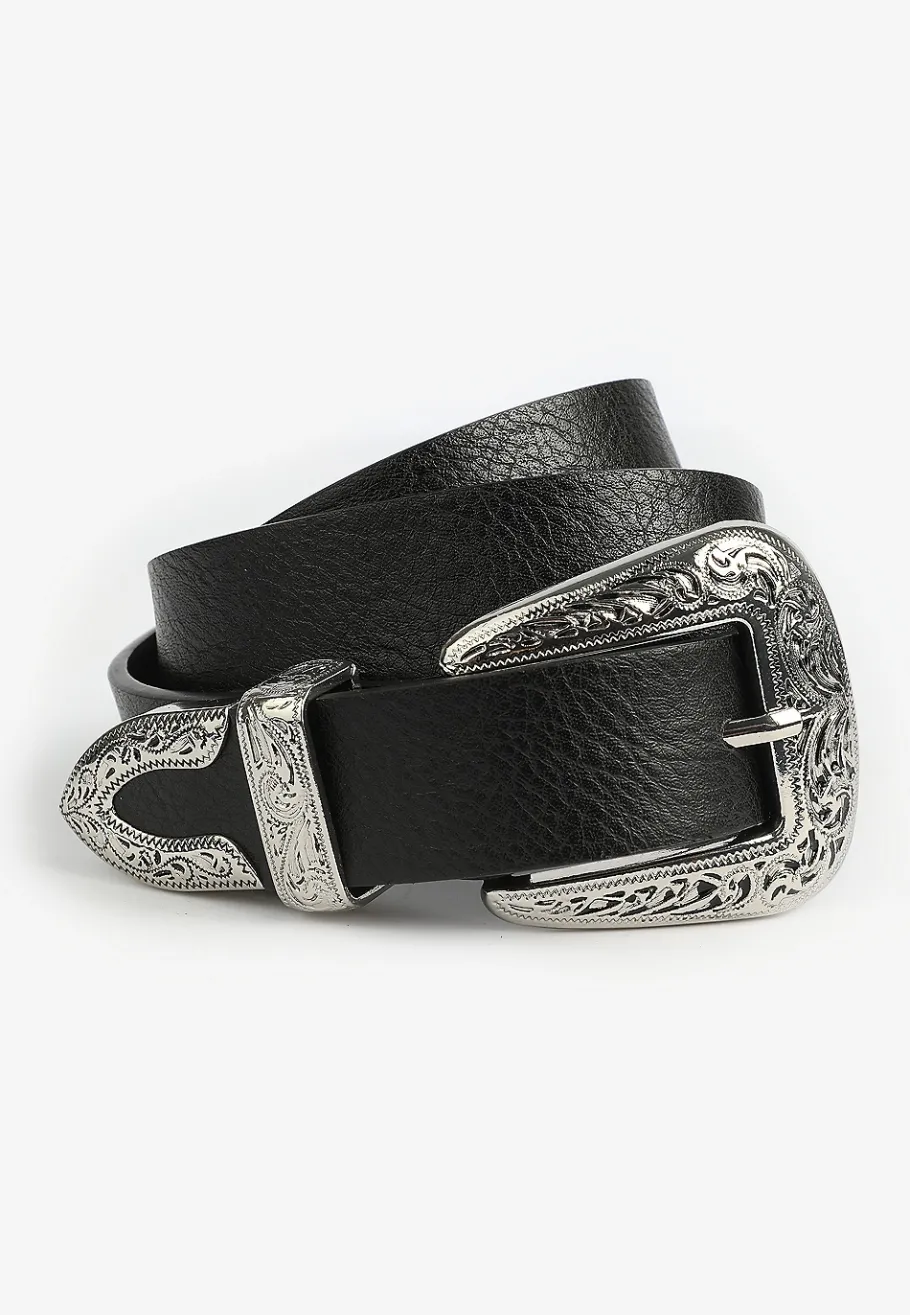 Maurices Belts-Plus Size Western Buckle Belt