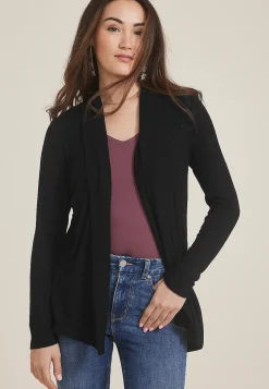 Maurices Sweaters Cardigans & Kimonos-Pointelle Shawl Collar Cardigan