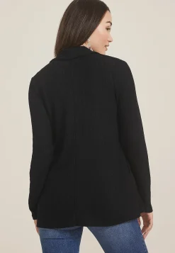 Maurices Sweaters Cardigans & Kimonos-Pointelle Shawl Collar Cardigan