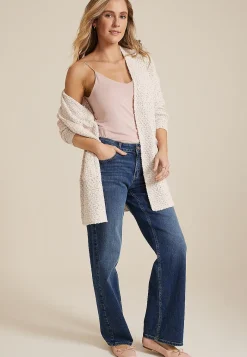 Maurices Sweaters Cardigans & Kimonos-Pom Pom Pocket Cardigan