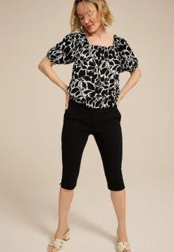 Maurices Shirts & Blouses-Printed Off The Shoulder Top