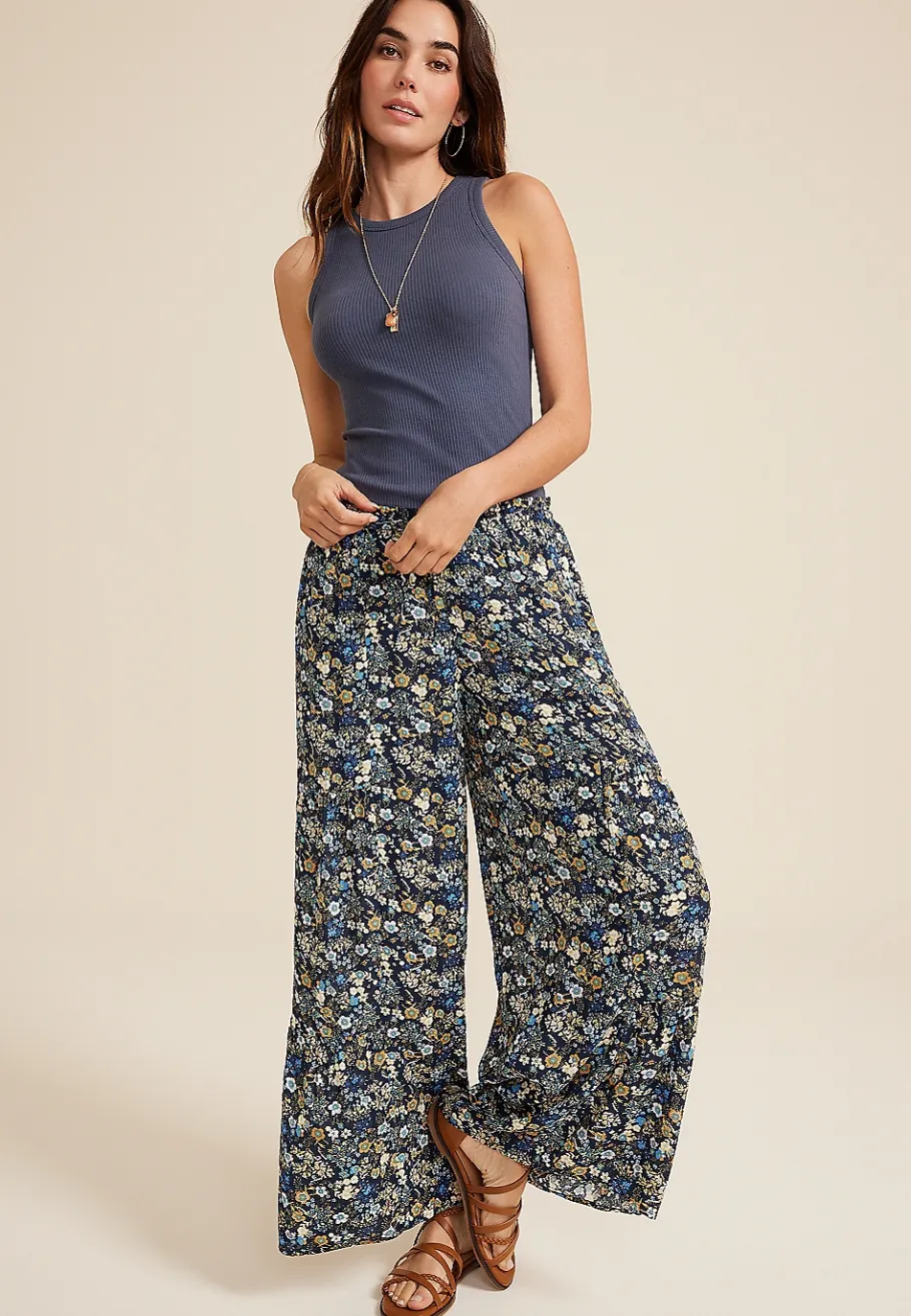Maurices Pants-Printed Palazzo Pant