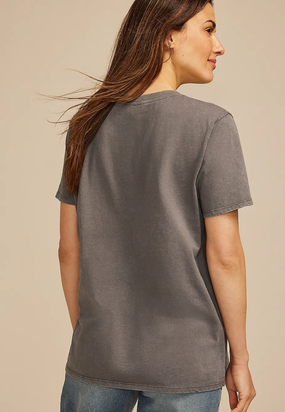 Maurices Tees|Graphics-Probably Late For Something Oversized Fit Graphic Tee