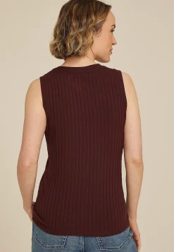 Maurices Tanks & Camis-Ribbed Side Gusset Tank Top