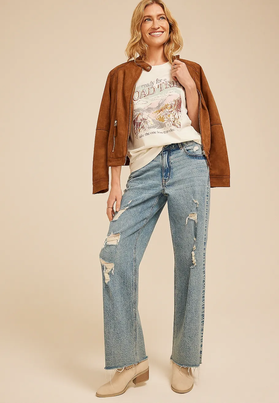 Maurices Tees|Graphics-Road Trip Classic Fit Graphic Tee