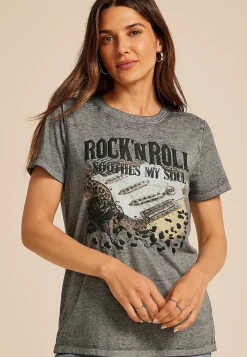 Maurices Tees|Graphics-Rock N Roll Classic Fit Graphic Tee