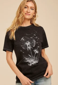 Maurices Tees|Graphics-Scattered Dandelion Relaxed Fit Graphic Tee