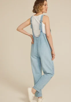 Maurices Straight Jeans|Straight Jeans-Scoop Neck Denim Overalls