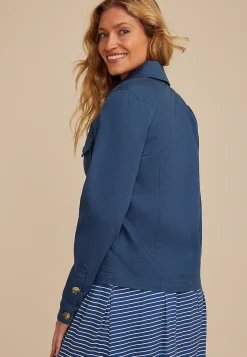 Maurices Jackets-Seamed Twill Jacket