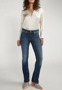 Maurices Bootcut Jeans|Repreve® Jeans-Silver Jeans Co.® Elyse Comfort Mid Rise Slim Boot Jean