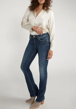 Maurices Bootcut Jeans|Repreve® Jeans-Silver Jeans Co.® Elyse Comfort Mid Rise Slim Boot Jean