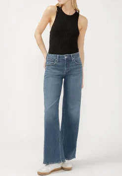 Maurices Flare & Wide Leg Jeans|Flare & Wide Leg Jeans-Silver Jeans Co.® Suki Curvy Mid Rise Wide Leg Jean
