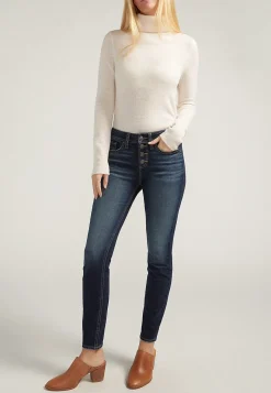 Maurices Jeggings & Skinny Jeans|Curvy Fit-Silver Jeans Co.® Suki Curvy Mid Rise Button Fly Skinny Jean