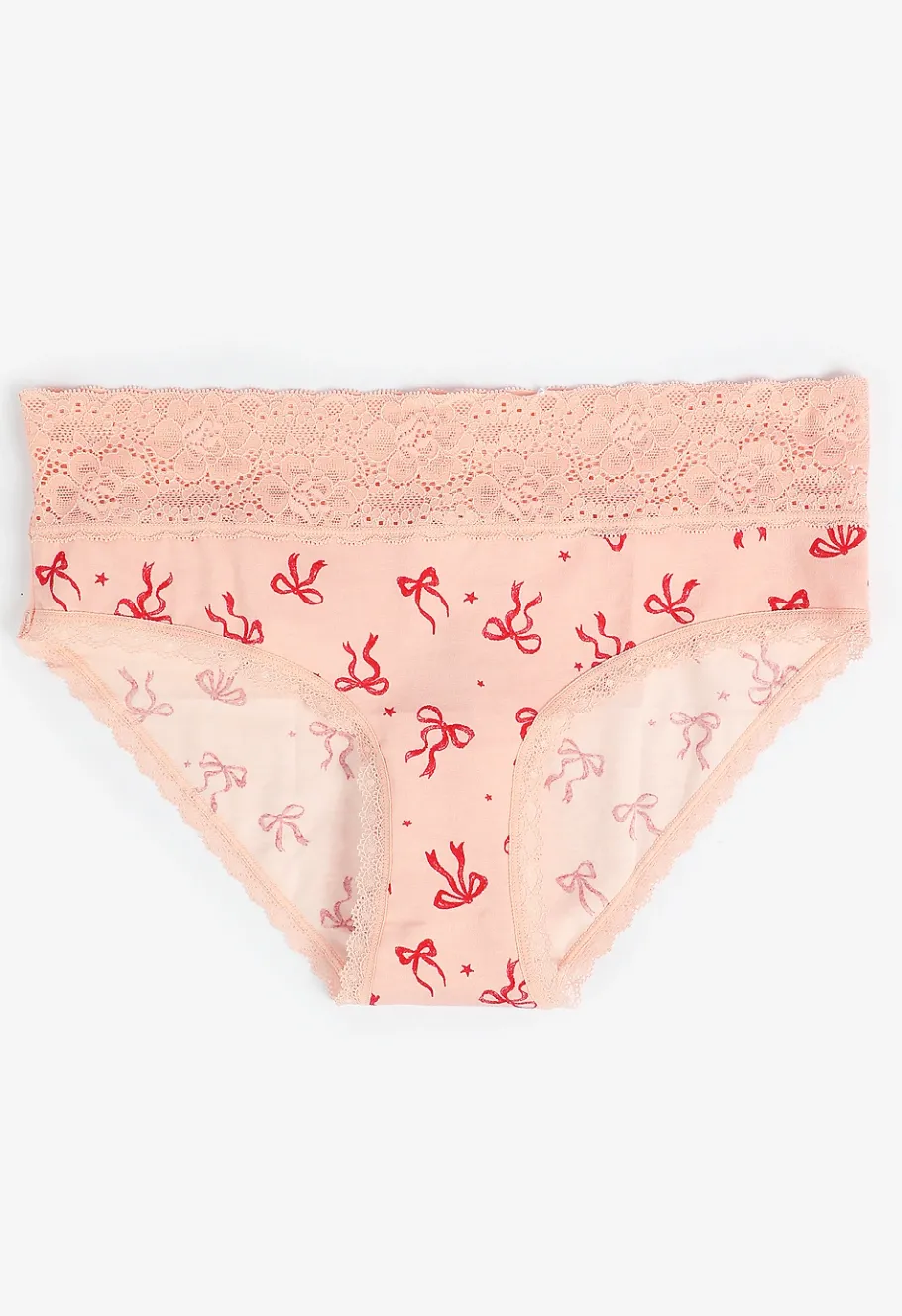 Maurices Panties|Panties-Simply Comfy Cotton Bow Print Hipster Panty