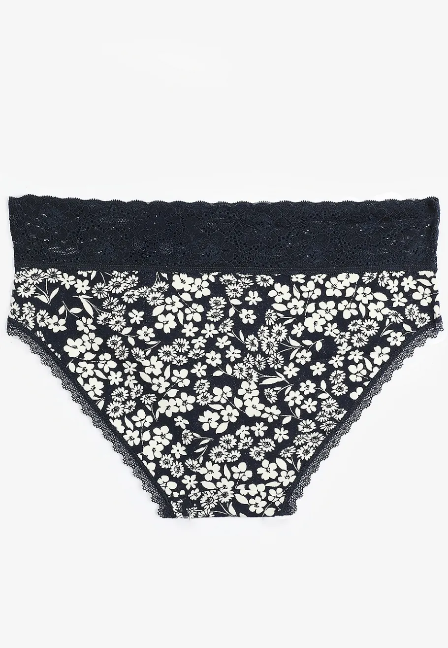 Maurices Panties|Panties-Simply Comfy Cotton Floral Hipster Panty