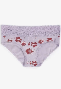 Maurices Panties|Panties-Simply Comfy Cotton Floral Hipster Panty